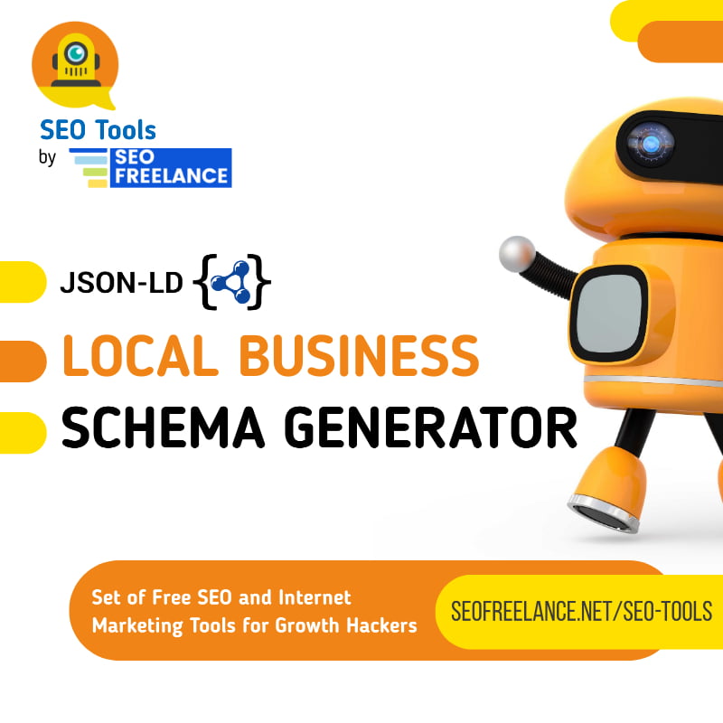 Local Business Schema Markup Generator Tool
